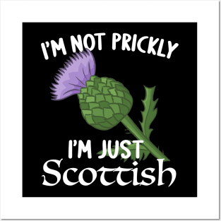 Scottish Pride Thistle Flower Posters and Art